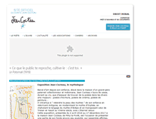 Tablet Screenshot of jeancocteau.net